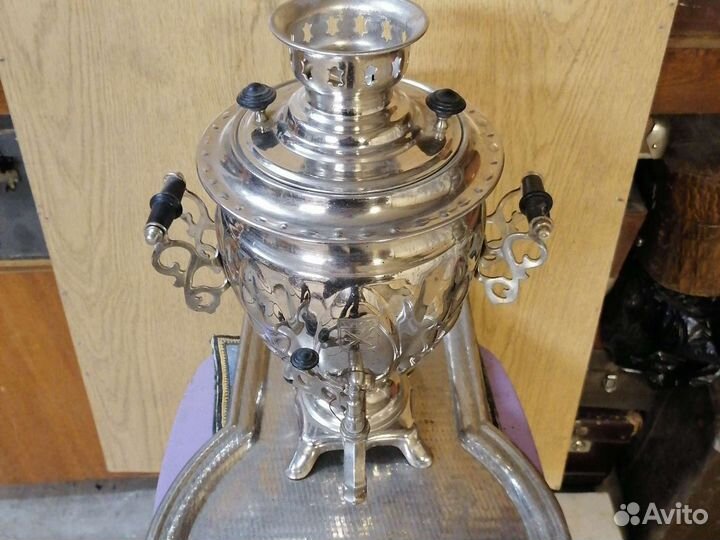 Самовар электрический латунный тула