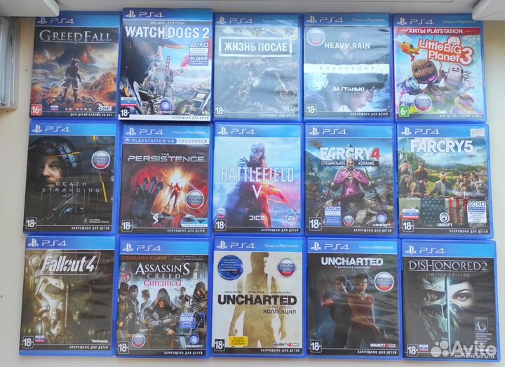 Игры для Sony PlayStation 4 PS4