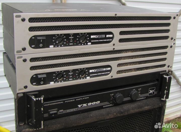 Усилители звука Pro 180-2550W 3ш QSC PV Crown CVR