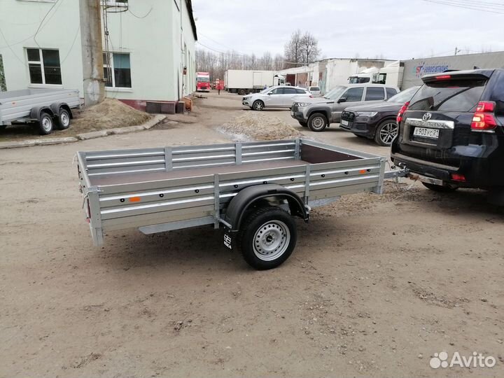 Прицеп 03.022 с тентом 50 см. Доставка. Рассрочка