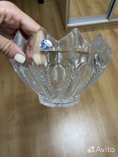 Ваза хрустальная для фруктов