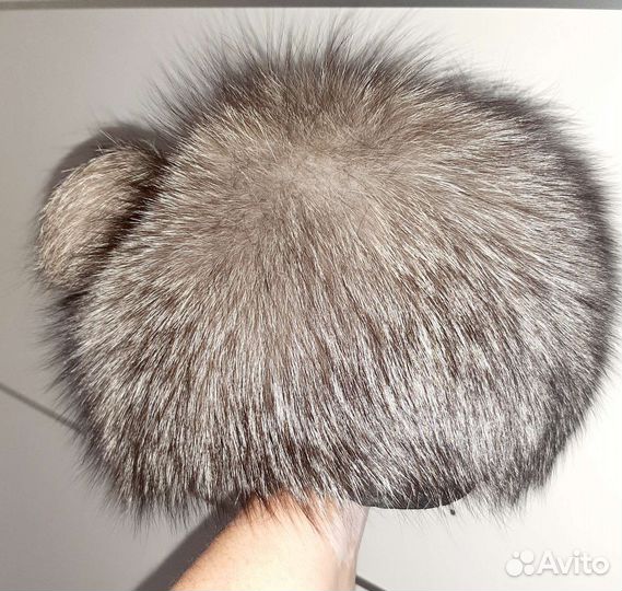 Шапка женская песец