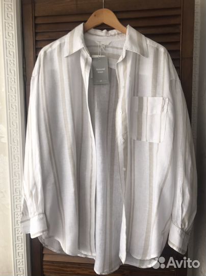 Льняная рубашка HM