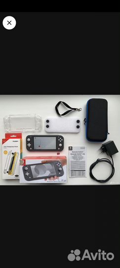 Nintendo switch lite с играми