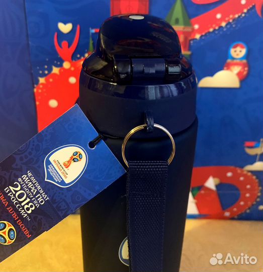 Бутылка для воды Fifa (0.6л). Чемпионат мира 2018