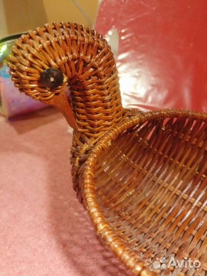 Корзина плетеная для хранения