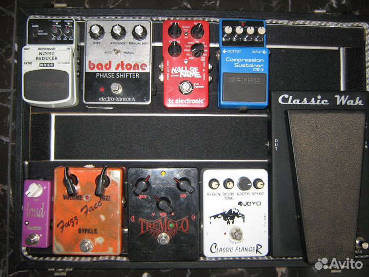 Педалборд для гитарных эффектов (педали)