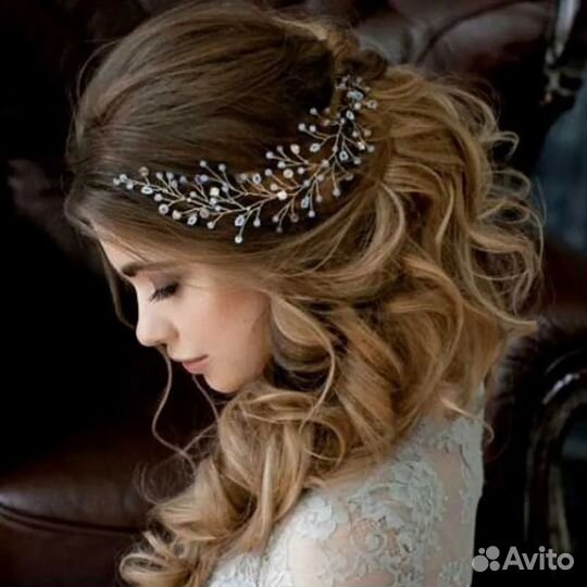 Украшение для волос на свадьбу,выпускной