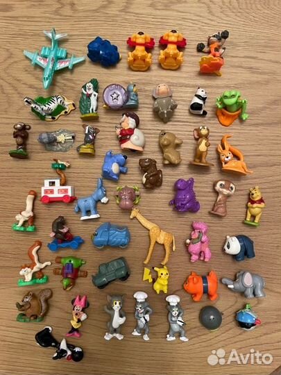 Киндер игрушки фигурки животные, все за 300