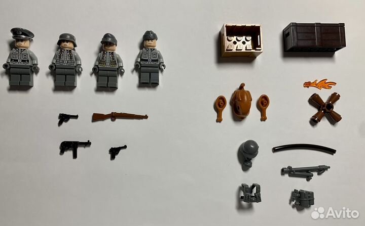 Lego немецкие солдаты
