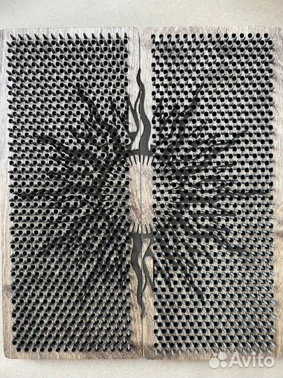 Лёгкая доска садху с алюминиевыми гвоздями