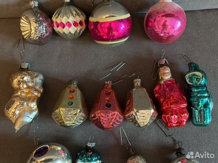 Елочные игрушки СССР