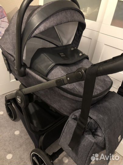 Коляска 3 в 1 Cam Techno Soul (шасси Scratch Grey)