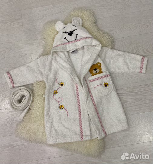 Детский махровый халат