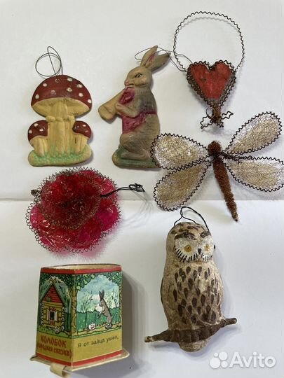 Елочные игрушки СССР