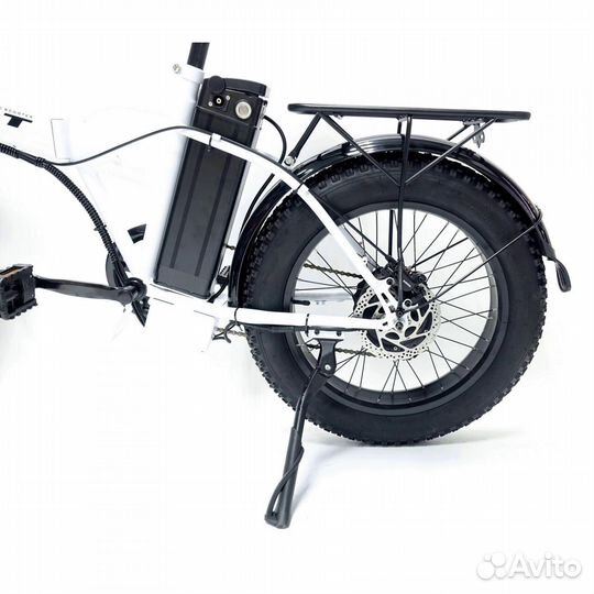 Электровелосипед GT V7 Pro 15 Ah белый