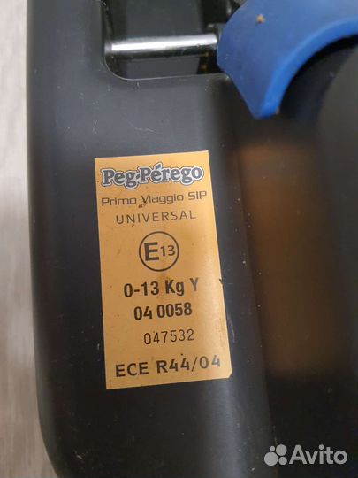 Детское автокресло Peg Perego с базой 0-13 кг