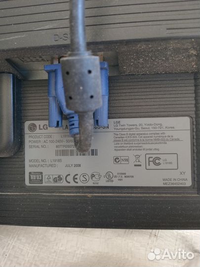 Монитор LG flatron