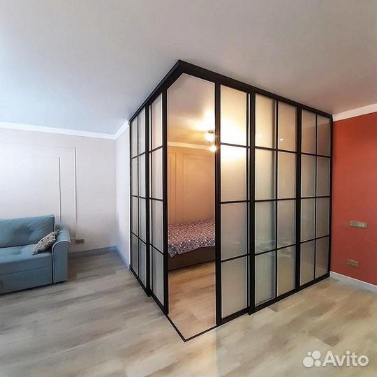 Межкомнатные перегородки из алюминия