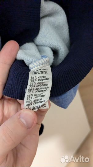 Lacoste blue sweatshirt /Синий свитшот Lacoste