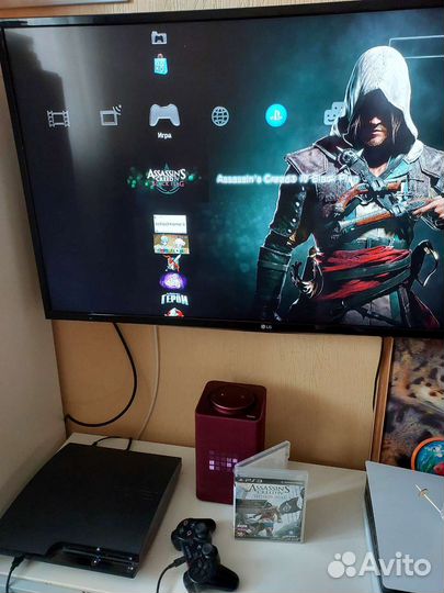 Sony playstation 3 PS3 (+2 диска с играми)