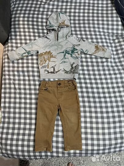 Толстовка и джинсы 80 86