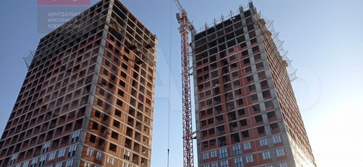 2-к. квартира, 56,4 м², 21/25 эт.