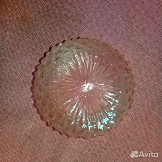 Плафон стекло под хрусталь СССР