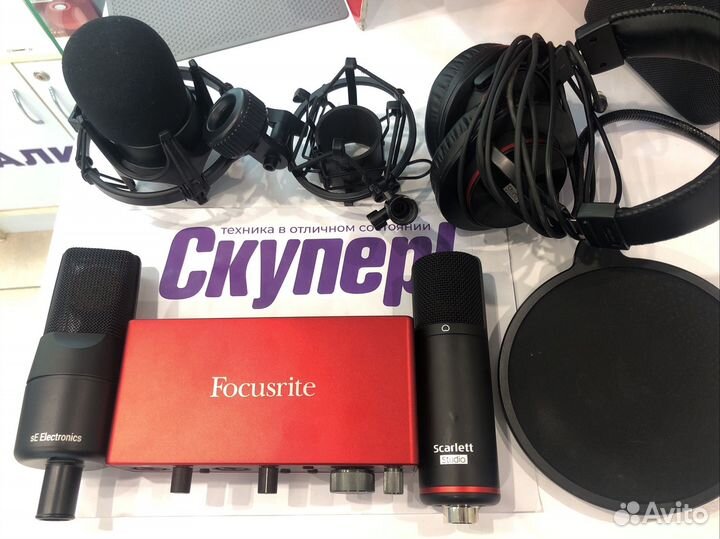 Звуковая карта Focusrite scarlett 2i2 3rd gen