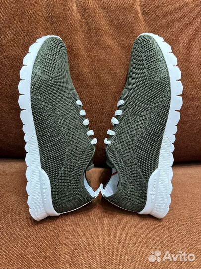 Кеды Kiton оливковые, оригинал, Италия