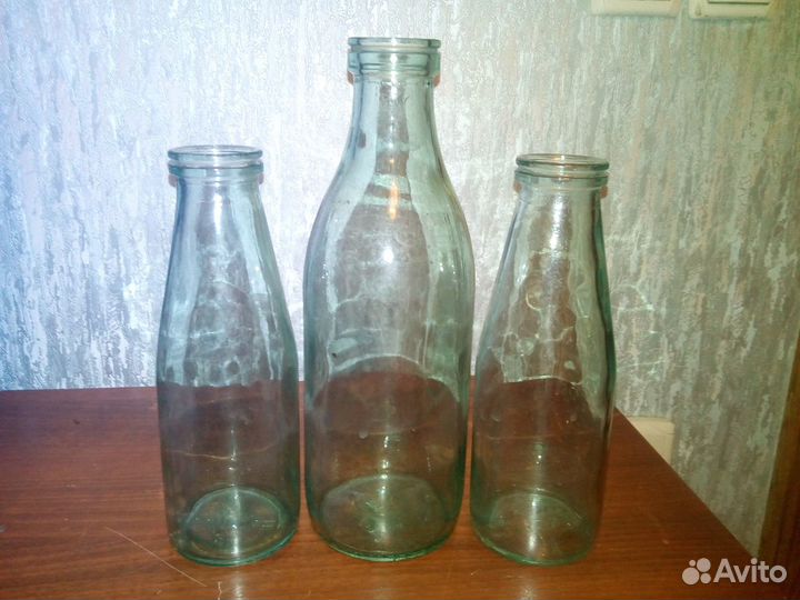 Бутылки молочные СССР