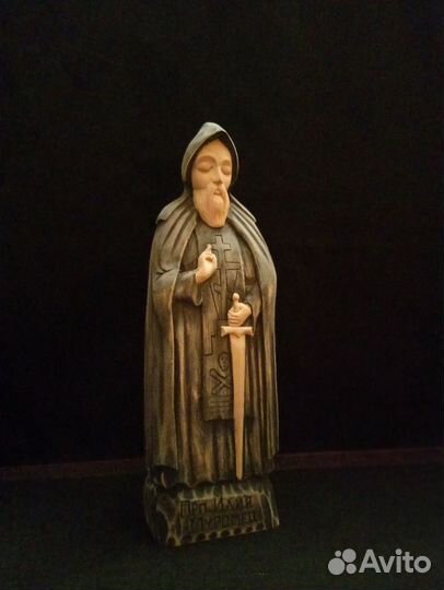 Фигурки из дерева свят. прп. Илии Муромца