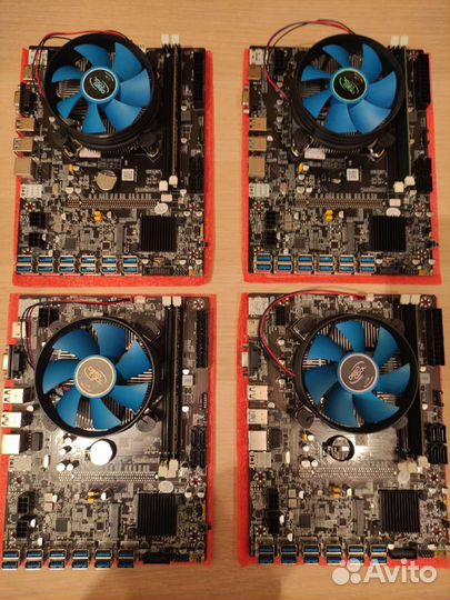 Материнская плата B75-12 USB/1155 2 шт