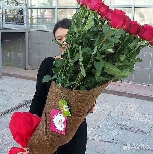 Высокие розы Гигантские розы Доставка цветов