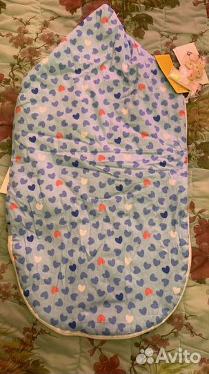 Конверт для новорожденного летний