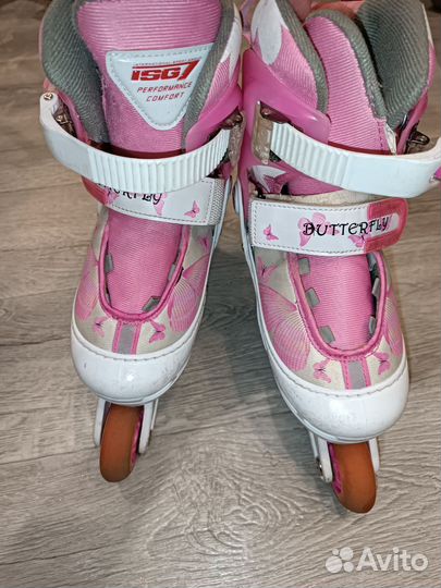 Роликовые коньки детские раздвижные