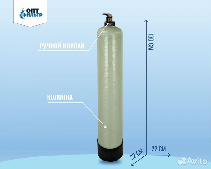 Фильтр для обезжелезивания воды от производителя с