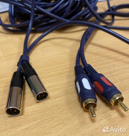Кабель 2RCA -2XLR