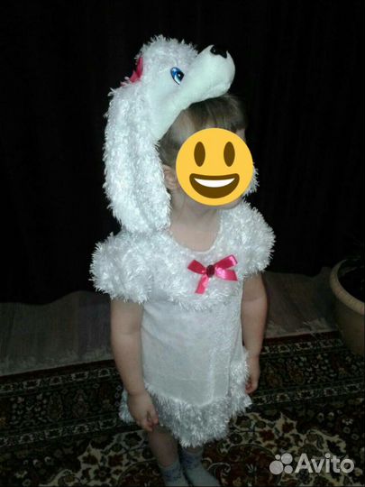 Новогодний костюм пуделя