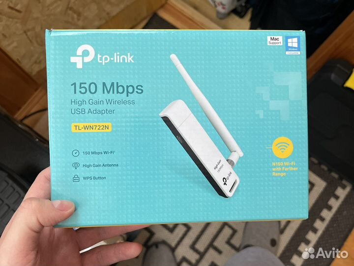 Wifi адаптер TP-link tl-wn722n