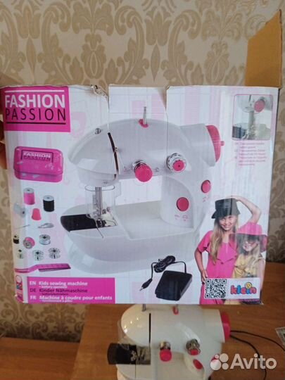 Швейная машина детская Fashion Passion