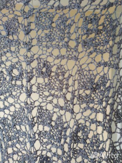 Шаль вязаная