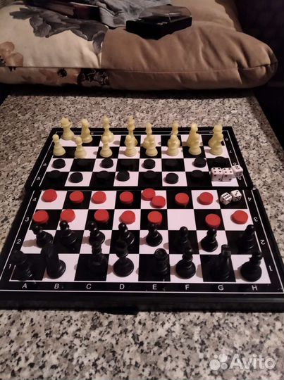 Шахматы шашки нарды дорожн