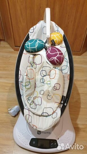 Электронные качели 4moms + вкладыш. 2021г