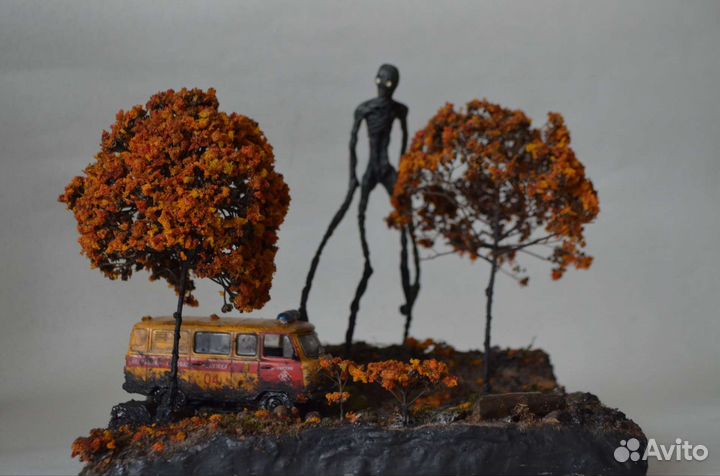 Диорама VHS horror на заказ