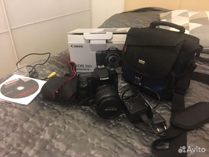 Canond 50D + обьектив Canon EF 28-135mm