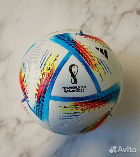 Футбольный мяч Adidas 2022 World Cup AlRihla Qatar