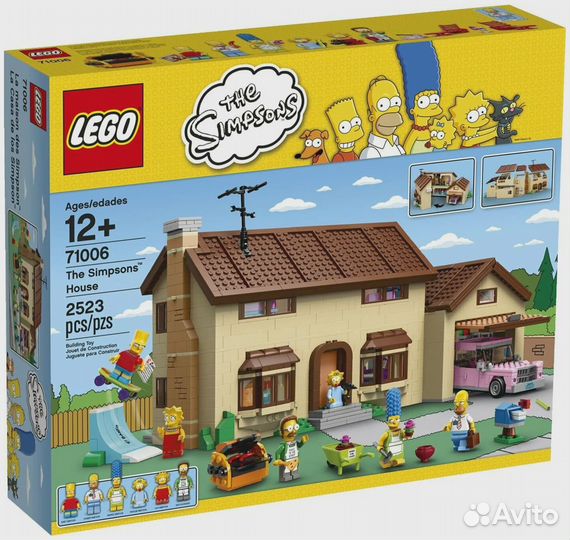 Lego The Simpsons Лего Симпсоны 71006 71016