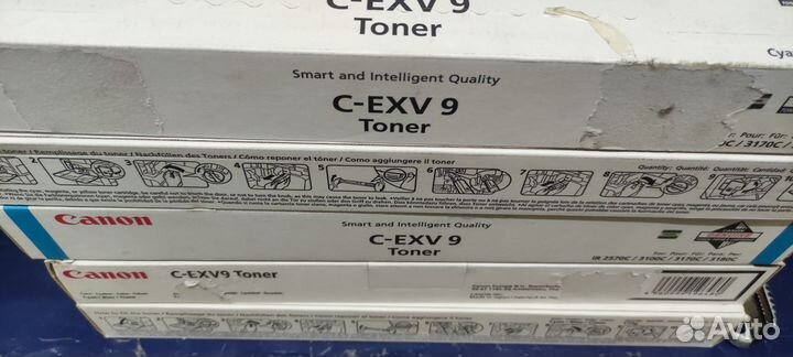 Картриджи Canon C-EXV 9 цвета