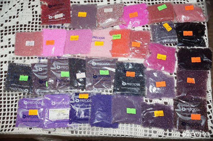 Бисер чешский preciosa